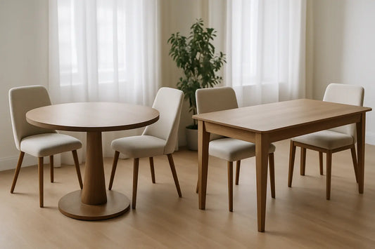 Round or Rectangular Dining Table: What Fits Best?