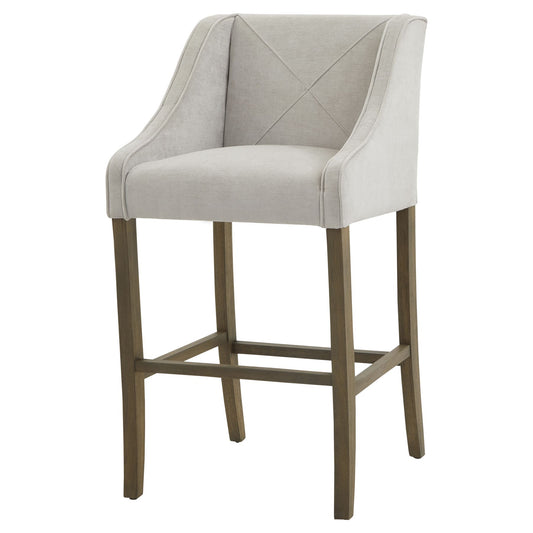 Epsom Grey Bar Stool - Opulent Living